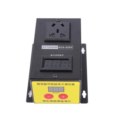 Imagem de Naroote Regulador de Tensão Eletrônico de Alta Precisão 10000W, Dimmer SCR para Eletrodomésticos e Fábricas