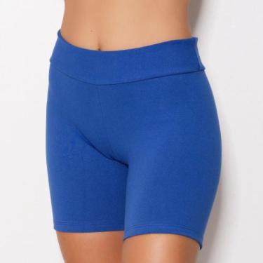 Imagem de Short Curto Algodão Cor:Azul BicTamanho:M - Kit Mania Lingerie, Azul b