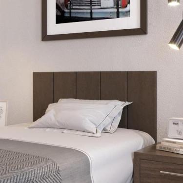 Imagem de Cabeceira Modulada Estofada Adesiva Decorativa Solteiro 100cm - Via No