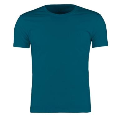 Imagem de Camiseta Básica Infantil Menino Azul Petróleo Ogochi-Masculino