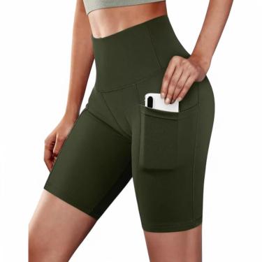 Imagem de SHORT Bermuda Leg Legging LISO com BOLSO Suplex Reforçado Fitness Academia Yoga 1053-Feminino