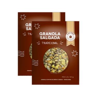 Imagem de Kit 2X: Granola Crispy Tradicional Sachê Miss Croc 140g