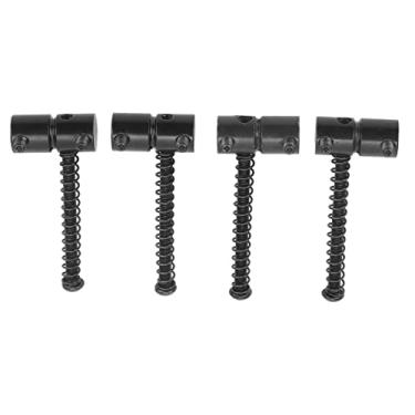 Imagem de RiToEasysports Sela de Ponte de Guitarra Elétrica, Conjunto de 4 Peças de Sela de Ponte para Guitarra Elétrica e Baixo de 4 Cordas