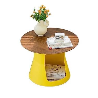 Imagem de Mesa lateral moderna com casa de gato, mesa de centro pequena com caverna de gato para ambientes internos e pequenos gatos, animais de estimação, mesa de canto redondo, mesa lateral para sala de estar