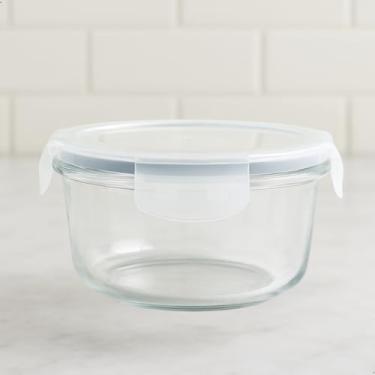 Imagem de Pote Refratário de Vidro 800ml com Tampa Hermética, Armazenamento Seguro,Ideal para Cozinha, Freezer e Forno