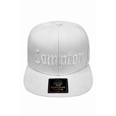 Imagem de Boné Compton Aba Reta Snapback Classic All White-Unissex