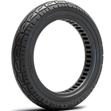 Imagem de GLDYTIMES Pneu sólido 14 x 2,5, 14 x 2,5 (64-254) substitui 2,50-10 60/100-10 substituição de bicicleta suja para bicicleta de estrada/montanha, bicicleta infantil