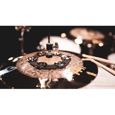Imagem de Pandeirola de Chimbal Meinl Soft Ching Ring SCring para Fixar no Chimbal ou Ride como Chuveirinho