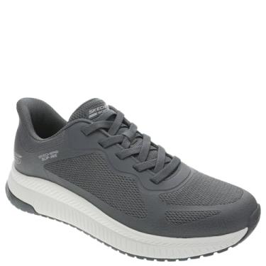 Imagem de Skechers Tênis masculino Hands Free Slip-ins - Bobs Sport Squad Chaos 4, Carvão, 42