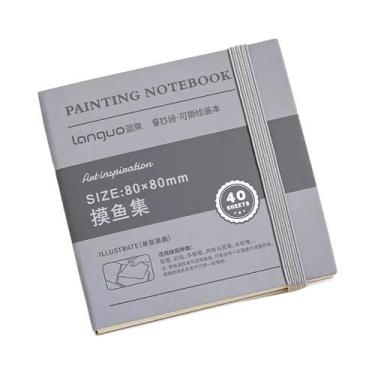 Imagem de Mini Caderno De Desenho Portátil, Diário De Viagem, Caderno De Bolso C