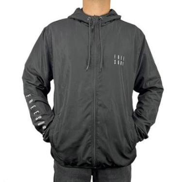 Imagem de Jaqueta Corta Vento Freesurf Street Free Preta-Masculino