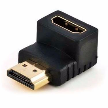 Imagem de Plug Conversor Adaptador HDMI em L Fêmea x Macho Versão 2.0 Full HD 2k 4k 120HZ
