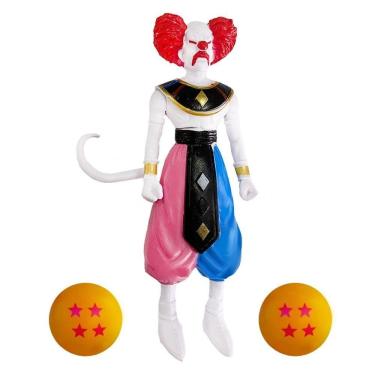 Imagem de Boneco Articulado Belmod - Figura De Ação Dragon Ball Super: Deus Da Destruição + 2 Esferas Do Dragão