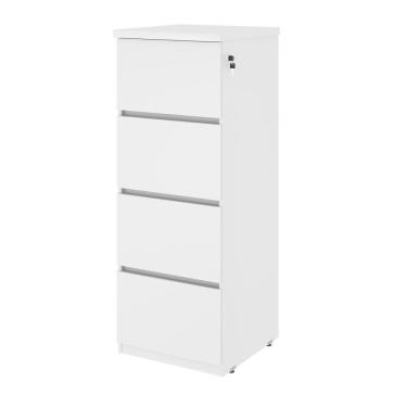 Imagem de Arquivo Com 4 Gavetas Jessica Branco