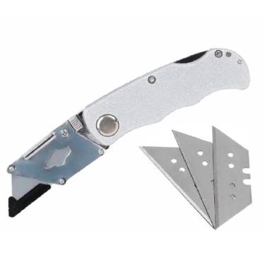 Imagem de Estilete Dobrável Com 3 Lâminas Atopy