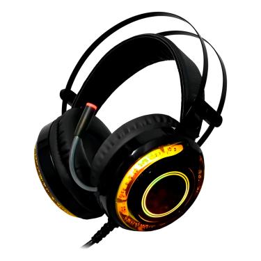 Imagem de Headset Gamer EJ-G11 com Som Surround 5.1, RGB e Microfone com Cancelamento de Ruído - Headset Iluminação