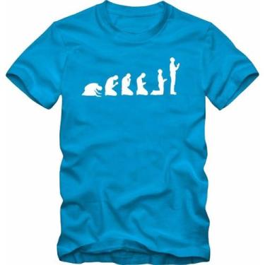 Imagem de Camiseta Oração Fé Evangélica Gospel Religiosa Jesus - BLACKCHIC, Azul