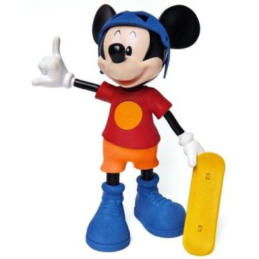 Imagem de Boneco Mickey Radical C/ Som E Skate Original Disney - Elka