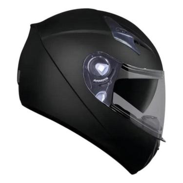 Imagem de Capacete Fechado Ebf Xtroy Solid Preto Fosco Com Óculos-Unissex