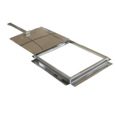 Imagem de Registro Basculante De Inox Para Churrasqueira Pré-Moldada - INOX LAUR