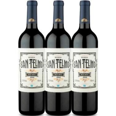 Imagem de Vinho Tinto San Telmo Malbec 750ml (3 und)