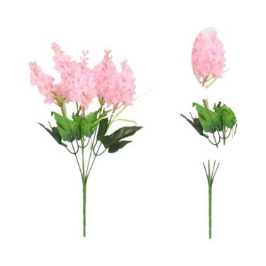 Imagem de Buquê De Jacintos Artificiais De 13,8 Polegadas, Flores Falsas Para Ce