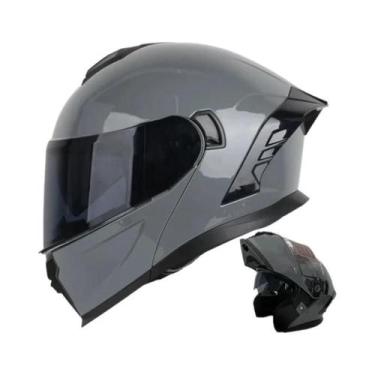 Imagem de Capacete Modular Unissex De Lente Dupla Para Motocicleta, Lentes Auror