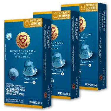 Imagem de 30 Cápsulas Café Nespresso Descafeinado 3 Corações - 11588