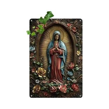 Imagem de Placa Decorativa De Metal Vintage Engraçada 'Mentally Unstable Underme