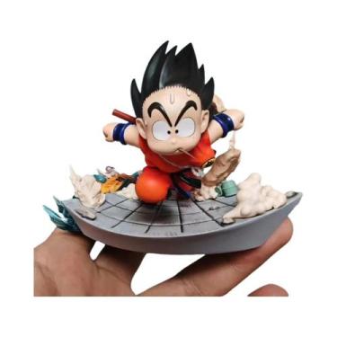 Imagem de Figura De Ação Dragon Ball Goku 8cm, Estátua De PVC, Personagem De Des
