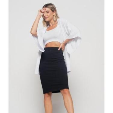 Imagem de Kimono Salvatore Fashion Canelado Feminino-Feminino