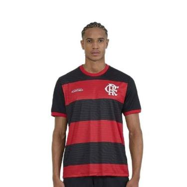 Imagem de Camisa Flamengo Emoção Braziline - Masculino - Vermelho -, Vermelho, M