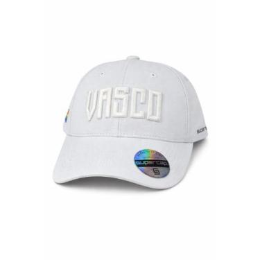 Imagem de Boné Vasco Da Gama Bordado Frontal Supercap Branco
