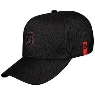 Imagem de Boné Blck Masculino Original Aba Curva Básico Contorno-Masculino