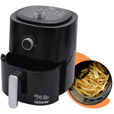 Imagem de Fritadeira Elétrica Airfryer Siena 4,0lts Preta 127-220v A5 Im, Preto,