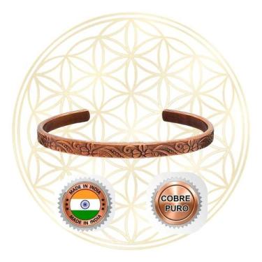 Imagem de Bracelete de Cobre Ajustável Cor:Clove - Fluir, Clove