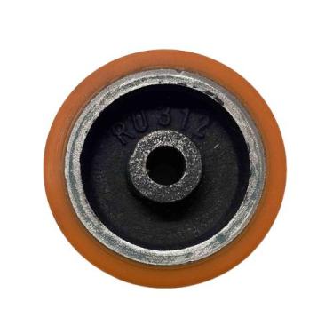 Imagem de Roda de Ferro com Poliuretano 312-A para Macaco Jacaré - 70mm x 30mm -