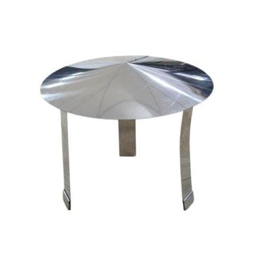 Imagem de Chapéu Chinês Aço Inox Dutos Chaminé Fogão Churrasqueir - INOX LAURIND