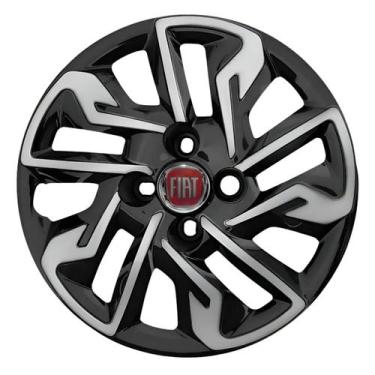 Imagem de Jogo 4 Calotas Esportiva Aro 14 Fiat Uno Palio Argo Mobi Cronos - - Gr