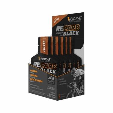 Imagem de Recarb Energy Gel Black Pro Beta - 10 Sachês 30g Café - Reidrat