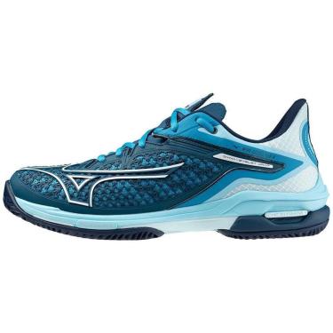 Imagem de Tênis de Tennis Mizuno Wave Exceed Tour 6 Clay Court 45 Azul-Unissex