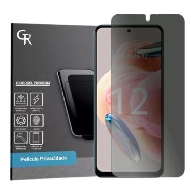 Imagem de Película Hidrogel Privacidade Para Xiaomi Redmi Note 12 4G - Global Re