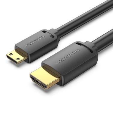 Imagem de Cabo Mini Hdmi Para Hdmi 4k 60hz 1,5 Metro Vention Camera TV - Bbacome