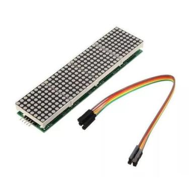 Imagem de Módulo Matriz 4 Displays MAX7219 com Controle de LED - no-brand