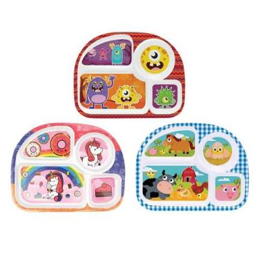 Imagem de Prato Yangzi Infantil Grande Sortido 1862-Mfg