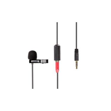 Imagem de Microfone de Lapela Saramonic SR-LMX1+ para Smartphones e Tablets