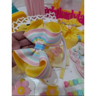 Imagem de Tiara laçarote - Chika dy laço , amarelo