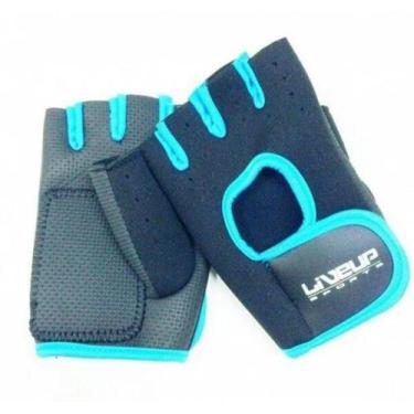 Imagem de Luva LIVEUP Musculacao Fitness Ciclismo pto p/m - liveup, P/M