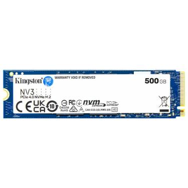 Imagem de Ssd M.2 Nvme 500gb Nv3 Snv3s-500g para Notebook e Desktop com Alta Velocidade de Leitura Kingston