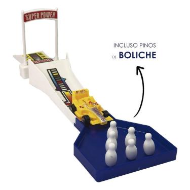 Imagem de Pista de Carrinho Infantil com Looping 360 graus  Strike com Lançador e Cones de Derrubar Toys & Toys